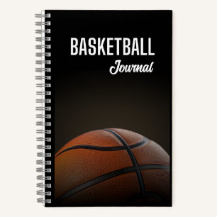 Modern minimalistischer Basketball-Sport Notizbuch