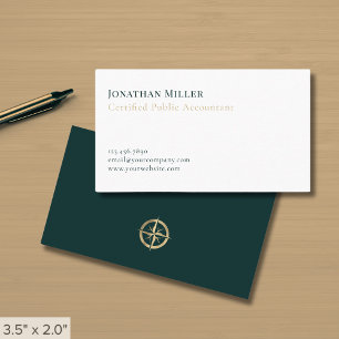 Modern Minimalistischer CPA Visitenkarte