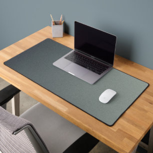 Modern minimalistischer kohlig grauer körniger Gra Schreibtischunterlage