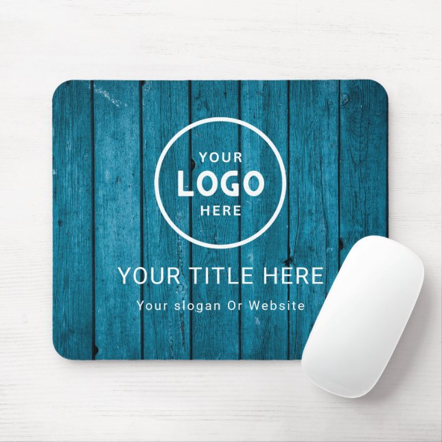 Modern Minimalistisches Firmenlogo Mousepad (Mit Mouse)