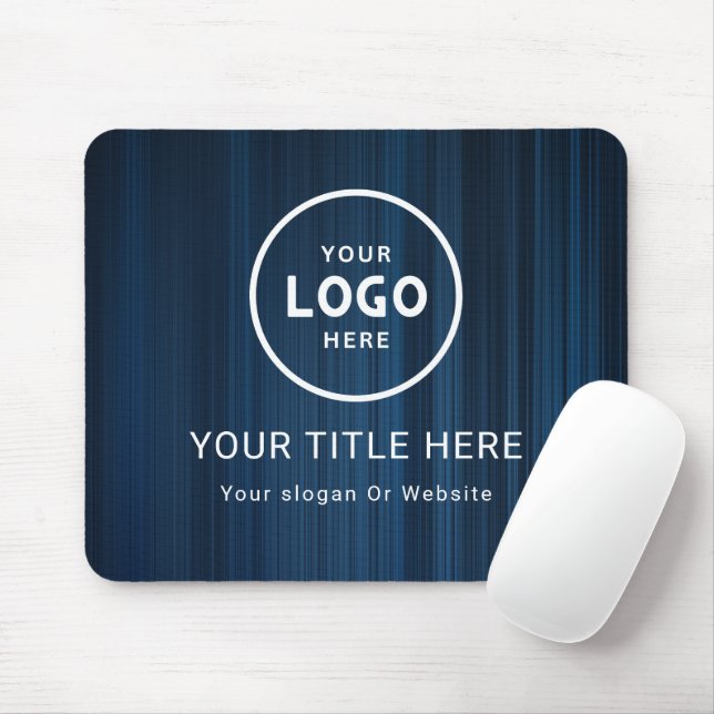 Modern Minimalistisches Firmenlogo Mousepad (Mit Mouse)