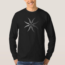 Modern minimalistisches Schwarz-Weiß-Geometrie-Tec