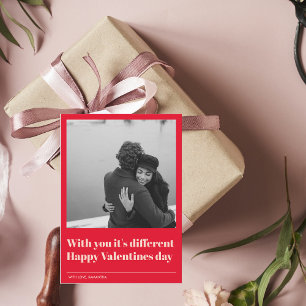 Modern mit dir ist es anders Valentines Foto