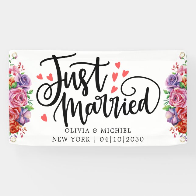 Modern mit Herz-gerade-Auto-Banner Banner (Horizontal)
