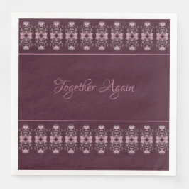 Modern mit Musterakzent Serviette