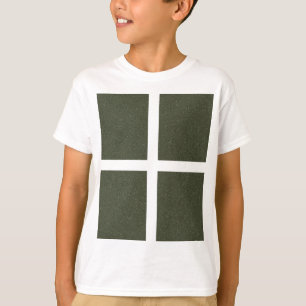 Modern Modern Green Grid T-Shirt - T - Shirt