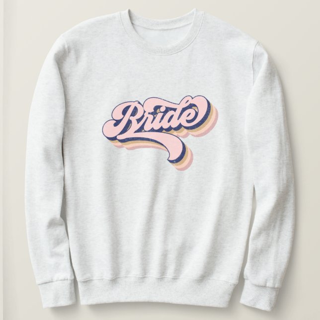 Modern, modern, Retro, Bridge Sweatshirt (Design vorne)