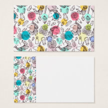 Modern moderner, süßer und farbenfroher Zauber - E