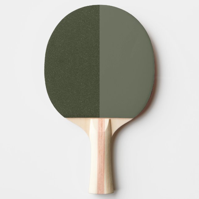 Modern modernes Green Split Ping Pong Paddle - Cus Tischtennis Schläger (Vorderseite)