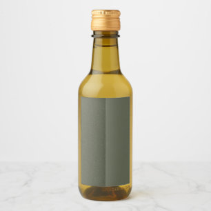 Modern modernes grünes Dualtonlabel - anpassbar Weinetikett
