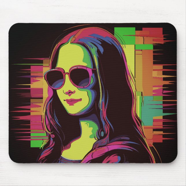 Modern Mona Lisa Mousepad (Vorne)