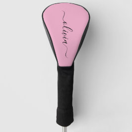 Modern Monogram Golf Head Cover Headcover