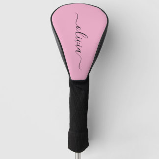 Modern Monogram Golf Head Cover Headcover