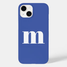 Modern Monogram Initial Case-Mate iPhone 14 Hülle