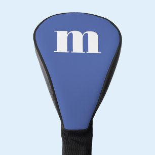 Modern Monogram Initial Golf Headcover