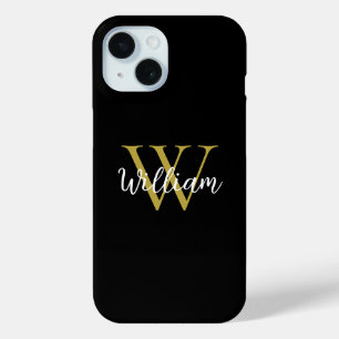 Modern Monogram Script Name Case-Mate iPhone Hülle