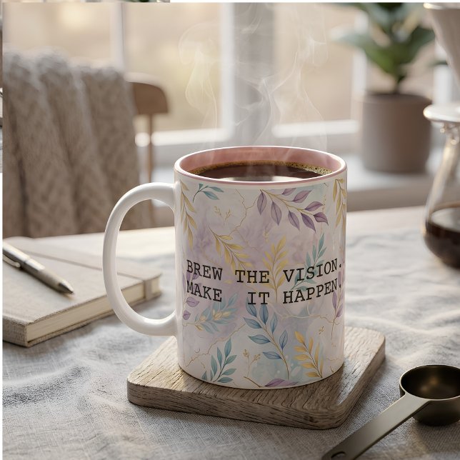 Modern Motivational Quote Typography Kaffeetasse (Von Creator hochgeladen)