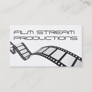 Modern Movie Director Film Producer Visitenkarte
