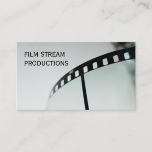 Modern Movie Director Film Producer Visitenkarte