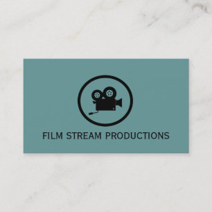 Modern Movie Director Film Producer Visitenkarte