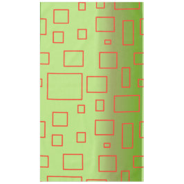 Modern Muster Green Geometric Tischdecke