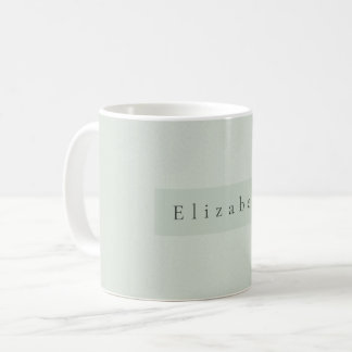 Modern Name Mug Kaffeetasse