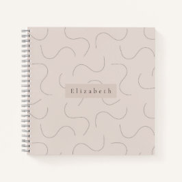 Modern Name Notebook Notizbuch
