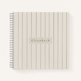 Modern Name Notebook  Notizbuch