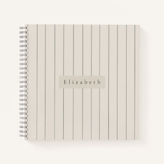 Modern Name Notebook Notizbuch