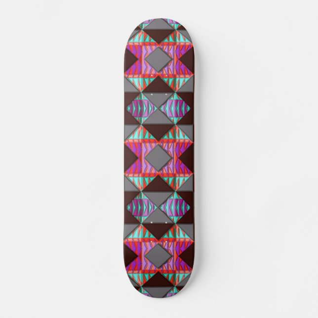 Modern Native American 17 Skateboard (Vorderseite)