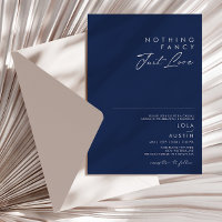 Modern Navy Blue | Extravagante Hochzeit ohne Silv