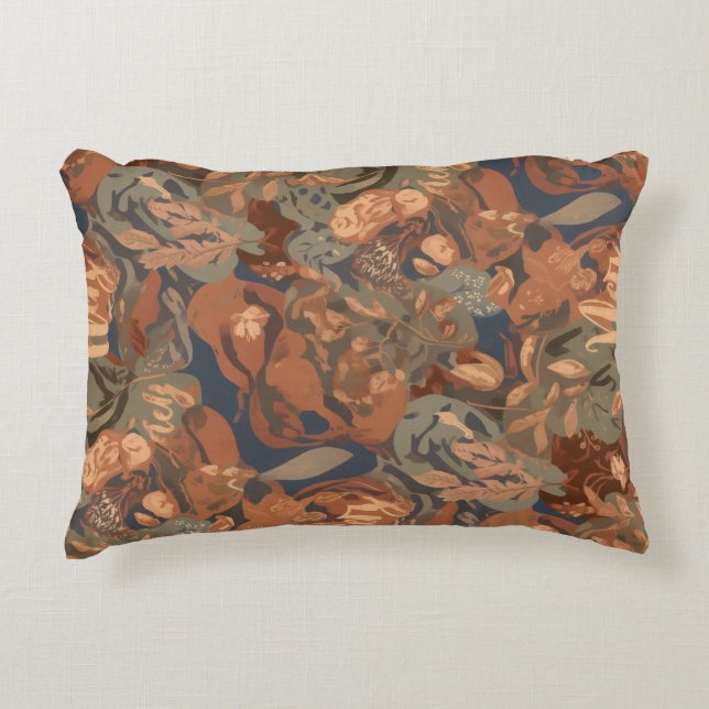 Modern Neutral Checkerboard Pattern | Trendy Home  Dekokissen (Vorderseite)