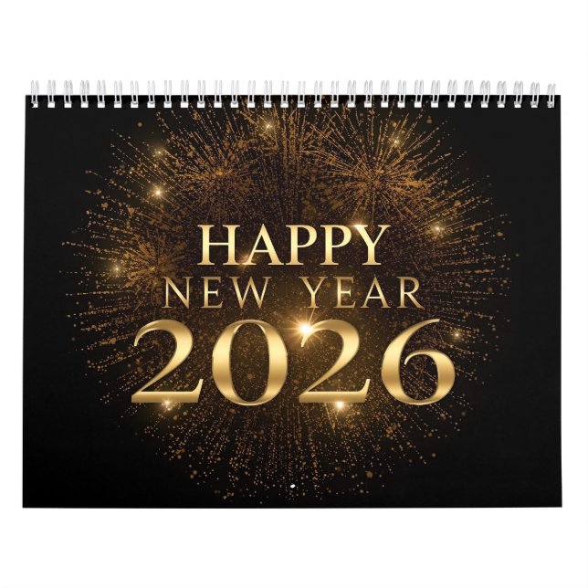modern new year 2026 wall calendar kalender (Titelbild)