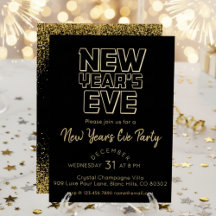 Modern New Year's Eve Party