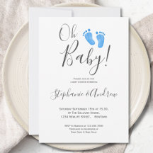 Modern Oh Baby Boy Couples Kinderdusche