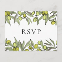 Modern Olive Branch UAWG Postkarte