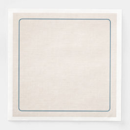Modern Passover Seder Linen-Style Paper Napkin Serviette