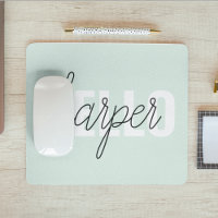 Modern Pastel Minze hallo, und du nennst