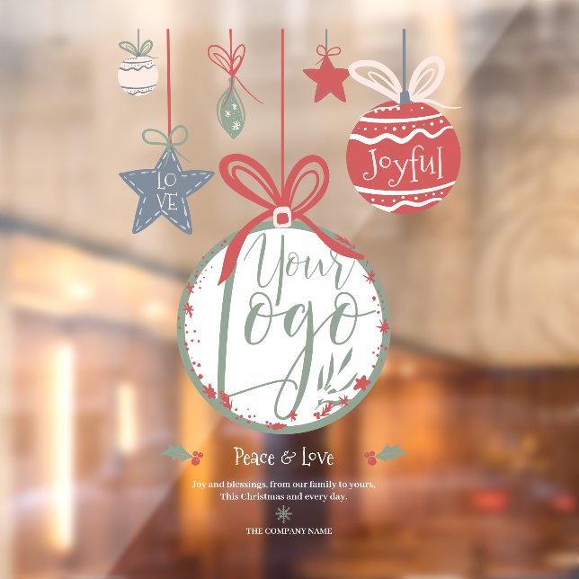 Modern Peace Liebe Foto-Verzierungslogo Fensteraufkleber (Blatt 2)