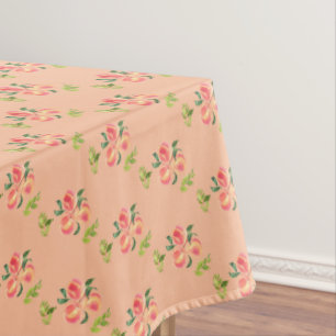 Modern Peach Color Trendy Peach Theme Tischdecke