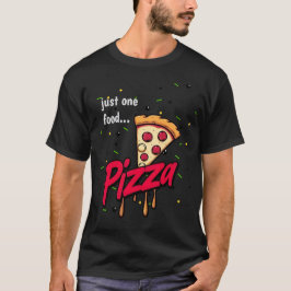 modern pepperoni cheesy food pizza lover slice T-Shirt