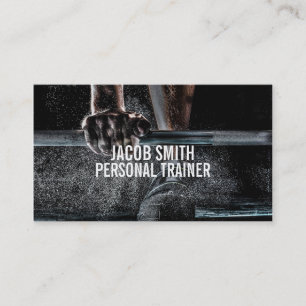 Modern Personal Trainer Business Card Visitenkarte
