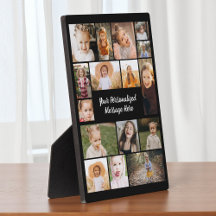Modern Personalized 16 Photo Collage