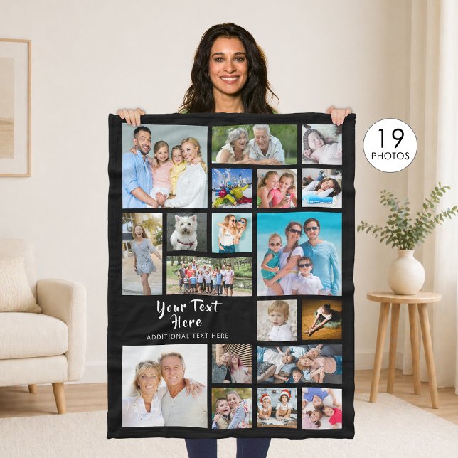 Modern Personalized 19 Fleecedecke (Von Creator hochgeladen)