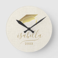 Modern Personalized 2024 Gold Grad Cap Keepsake