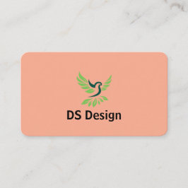 Modern Phoenix Logo Business Card Visitenkarte