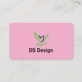 Modern Phoenix Logo Business Card Visitenkarte