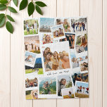 Modern Picture Scrapbook FotoCollage Puzzle<br><div class="desc">Erstellen Sie Ihr eigenes,  modernes Collage Puzzle mit Ihren Lieblingsbildern in einem trendig überlappenden Scrapbook Foto Design. Fügen Sie für jeden Anlass Ihren eigenen personalisierten Text hinzu.</div>