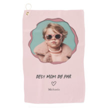 Modern Pink Best Mom by Par Photo