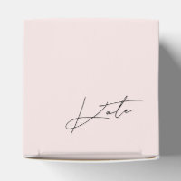 Modern Pink Bridesmaid Vorschlag Box